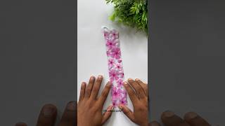 How to Make Beautiful Bookmark With Flowers #shorts #youtubeshorts #flowers #hkcreativeworld