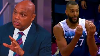 Charles Barkley & Shaq Argue Over Rudy Gobert Saying The NBA is Rigged! Inside The NBA