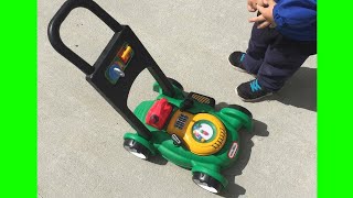 Toy Lawn Mower Little Tikes Backyard Play | Gas 'n Go Mower