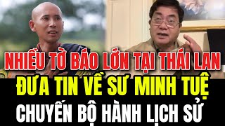 Cộng Đồng Nước Thái Lan Phát Cuồng Về Vị Phật Sống THÍCH MINH TUỆ Và Chuyến Bộ Hành Lịch Sử Của Thầy