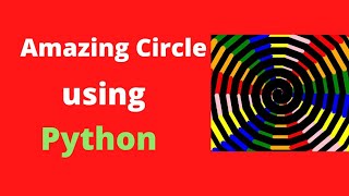 Python turtle - Create Circle in python| python project