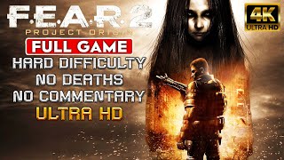F.E.A.R 2 - Hard Difficulty - Gameplay Walkthrough FULL GAME [4K 60FPS] - No Commentary
