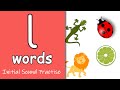 'l' Words | Phonics | Initial Sounds