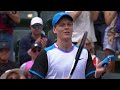 jannik sinner vs jiri lehecka highlights indian wells 2024