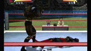 Choujin Wrestling Federation - Match 10 - Warsman vs Blackhole