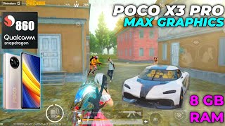 120 FPS + ULTRA HDR GRAPHICS on POCO X3 PRO PUBG MOBILE