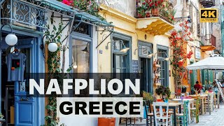 NAFPLION CITY IN GREECE | Ναύπλιο MOST ROMANTIC CITIES ALL OVER GREECE|OLD FAMOUS STREET|WORLD TOUR