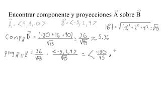 11 Componentes y proyecciones