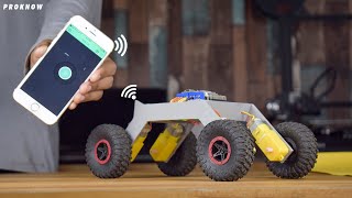 DIY WiFi Car Using Node MCU | Mobile Control Car | Arduino Project