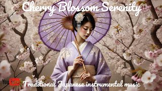 Cherry Blossom Serenity | Relaxing Japanese Music for Sleep \u0026 Meditation🎼