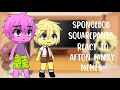 SpongeBob SquarePants React To Afton Family Memes || Fnaf || Gacha Club || Itz Tiger Kitty ||