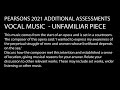 VOCAL MUSIC - Unfamiliar Piece 1