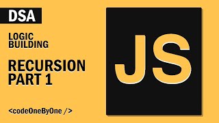 Recursion Part 1 || DSA with JavaScript #coding #js #javascript #css #python #react #dsa #html5