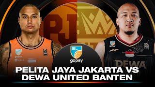 PELITA JAYA JAKARTA VS DEWA UNITED BANTEN | IBL GOPAY 2025