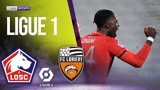 Lille vs FC Lorient | LIGUE 1 HIGHLIGHTS | 01/19/2022 | beIN SPORTS USA
