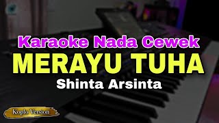 MERAYU TUHAN - SHINTA ARSINTA | KARAOKE LIRIK VERSI DANGDUT KOPLO (NADA CEWEK)