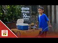 Budak 7 tahun jual aiskrim Malaysia, cari duit poket