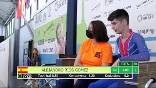 AWC22 - Alejandro Rios Gomez - Solo: Compulsory CD1 (17.05.2022)