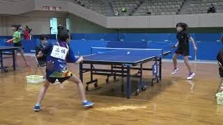 高橋美羽 vs 藤田小春｜第30回東アジアホープス日本代表選考会 女子シングルス 第2ステージ Aリーグ