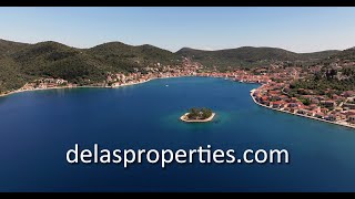 Delas properties - Ithaca Greece - For Sale: Unique Waterfront Three-Story Home in Vathi, Ithaca