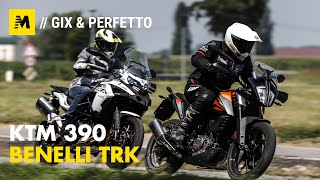 Benelli TRK 502X vs KTM 390 ADV. TEST: la più venduta contro l'ultima arrivata!