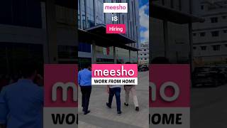 Meesho work From Home Job | link in comment section #job #shorts #jobupdate