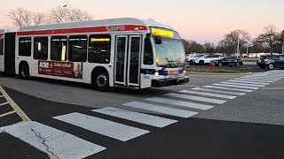 Septa NOVA 7444 hualing ass and squealing on Rt 14 to Frankford TC