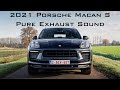 2021 Porsche Macan S: 2.9 V6 Pure Porsche Sports Exhaust sound