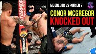 Conor McGregor FIRST KNOCK OUT LOSS IN THE UFC vs Dustin Poirier | UFC 257 Highlights