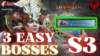 👉⚠️3 Easy Bosses for Aladiah with the Continental Challenge | Dragonheir: Silent