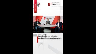 Rodrigo Neves e Carlos Jordy debatem sobre saúde | Eleições municipais Niterói #g1 #g1eleições2024