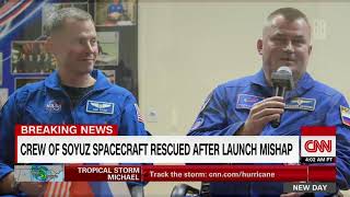 Astronauts React Inside Rocket During Emergency Landing