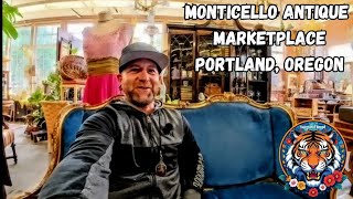 Exploring Hidden Treasures at Monticello Antique Marketplace, Portland Oregon 🏺✨🛍️