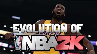 Graphical Evolution of NBA 2K (1999-2019)