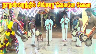 நாதஸ்வரத்தில் சிங்கார வேலனே வேலா பாடல் | கீழ பிள்ளையார்குளம்| உதிர மாடசாமி கோவில் கொடை MAYILOSAI |