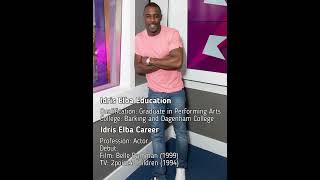 Idris Elba Biography