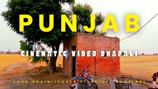 Cinematic video of Village (cover video)#Off roading song by #khanbhaini #pind #village #punjabisong