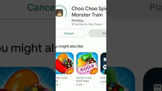 Finally Played Choo Choo Charles Game On Phone 📱😨 -🔥Playing Sasta Choo-Choo Charles Game 😀 #shorts