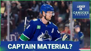 Is Canucks’ Elias Pettersson ready to be captain? Bruce Boudreau Thinks So