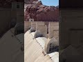 hoover dam low water reveals massive hole in ground