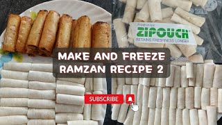 par boti ramzan special make and freeze recipe 2|ramzan recipe 2025