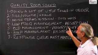 What Is Quality Room Sound? - www.AcousticFields.com