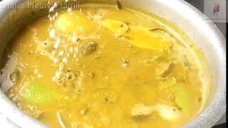 Mutton dalcha Recipe in tamil /mutton paruppu kulambhu recipe in tamil