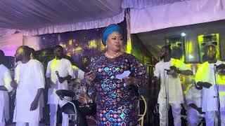 QUEEN AYO BALOGUN DAZZLES AT TOYIN OLUWOLE-AKANDE’S 60TH BIRTHDAY CELEBRATION