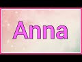 Anna | Name Origin Meaning Variations