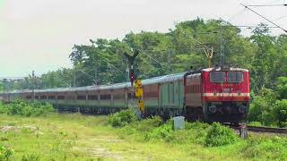 First Run of Guwahati-Bikaner Express with LHB Coaches|गुवाहाटी-बीकानेर एक्सप्रेस एलएचबी कोच के साथ|