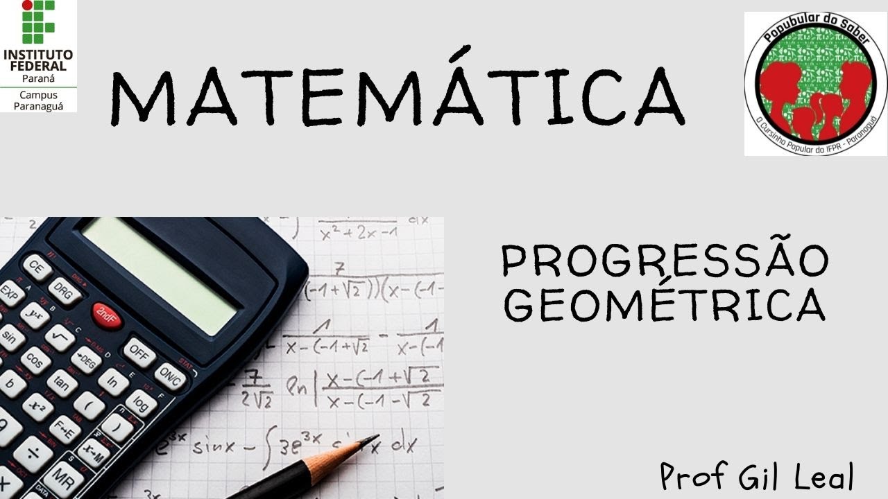 Progressão Geométrica - Exercício 03 - YouTube