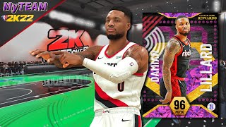 全新模式 ”關鍵時刻” 50勝獎勵卡！小李飛刀「Damian Lilard」【NBA2K22】MyTEAM