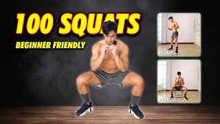 Guided 100 Squat Workout!