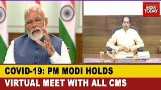 COVID-19: PM Modi Interacts With CMs Via Video Conference, Reviews Pandemic Situation In India